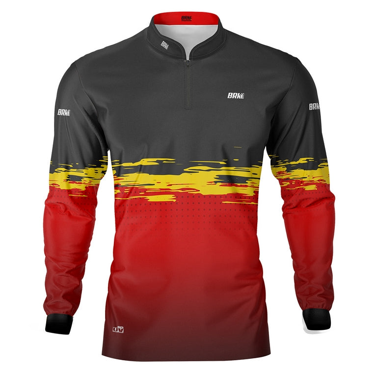 Camisa de Pesca Masculina Brk RedLine com UV50+