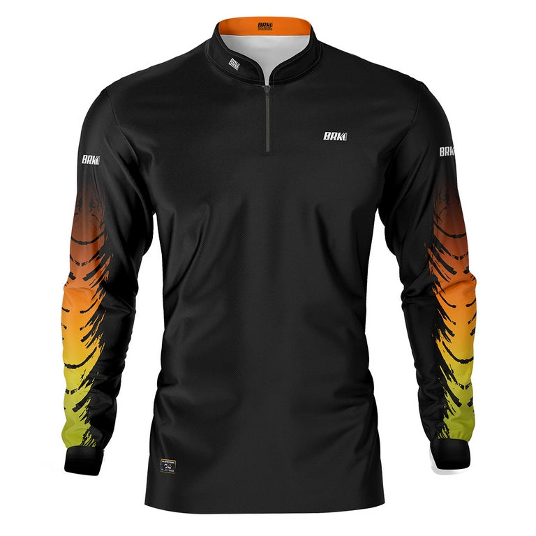 Camisa de Pesca Masculina Brk Açu Scales com UV50+