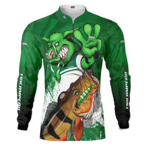 Camisa de Pesca Brk Verdão Tri Libertadores com UV50+