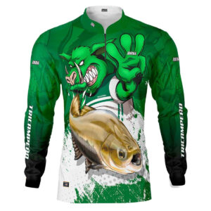 Camisa de Pesca Brk Verdão Tri Libertadores Tambaqui com UV50+