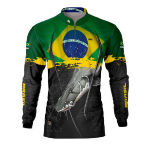 Camisa Brk Piraíba Brasil Proteção Solar UV50+