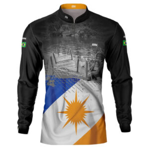 Camisa Masculina Brk Bandeira do Estado do Tocantins com Proteção Solar UV50+