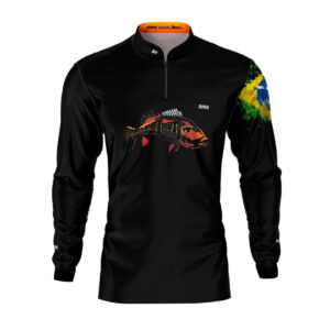 Camisa de Pesca Brk Tucunare Açu Amazon com Proteção UV50+