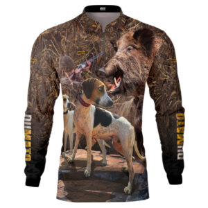 Camisa de Caça Brk Dumato Foxhound Real Tree 2 com UV50+