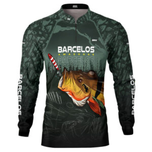 Camisa de Pesca Brk Barcelos Amazonas com UV50+