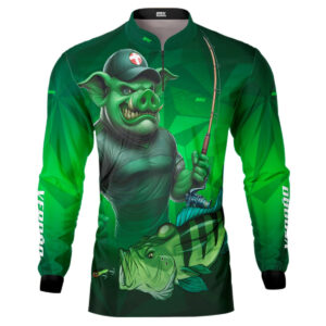 Camisa de Pesca Brk Verdão Bi Campeão com UV50+