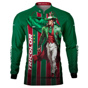 Camisa de Pesca Brk Fluzão Tricolor Carioca com UV50+