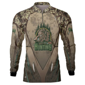 Camisa de Caça Brk Hunter Marrom com UV50+
