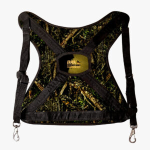 Cinto Colete Apoiador de Carretilha Pesca Pesada Brk Camo Verde