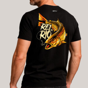 Camiseta de Pesca Brk Rei do Rio com Algodão Premium