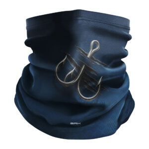 Bandana Balaclava Tubeneck Brk Azul Escamas Garateia com Proteção UV50