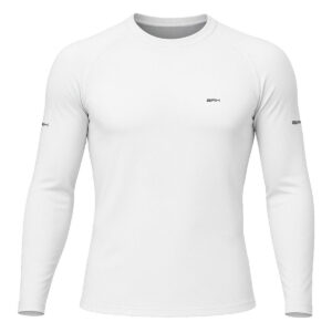 Camisa Segunda Pele Brk Clean Branca com Proteção UV50