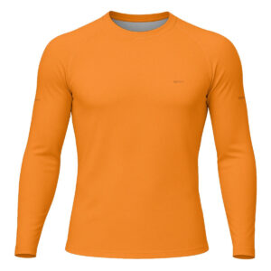 Camisa Segunda Pele Brk Clean Laranja com Proteção UV50