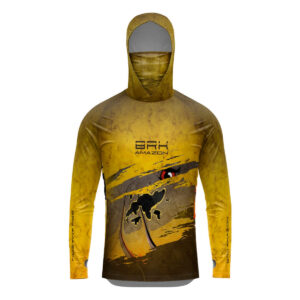 Camisa FusionX Brk Tucunaré Açu 2 com Capuz e Proteção UV50+