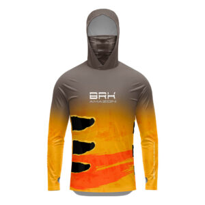 Camisa FusionX Brk Tucunaré Açu com Capuz e Proteção UV50+
