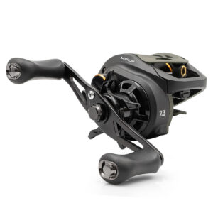 Carretilha Maruri Attack Preta 6 Rol. Recolhimento 7.3:1 - Manivela Esquerda