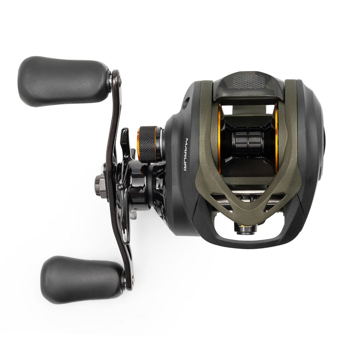 Carretilha Maruri Attack Preta 6 Rol. Recolhimento 7.3:1 - Manivela Esquerda - Imagem 2