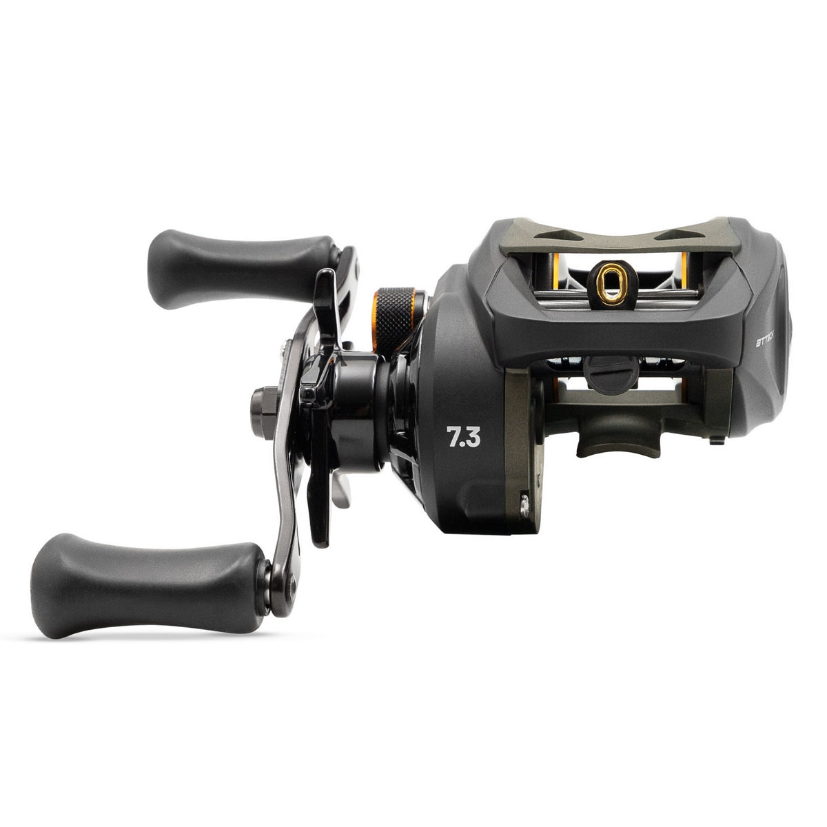 Carretilha Maruri Attack Preta 6 Rol. Recolhimento 7.3:1 - Manivela Esquerda - Imagem 3