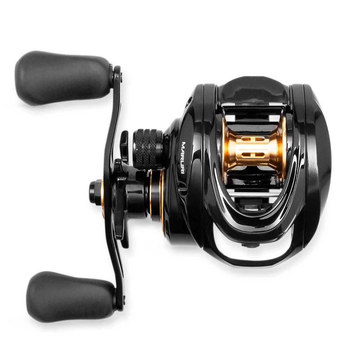 Carretilha Maruri Juice Preta 6 Rol. Recolhimento 7.3:1 - Manivela Esquerda - Imagem 4