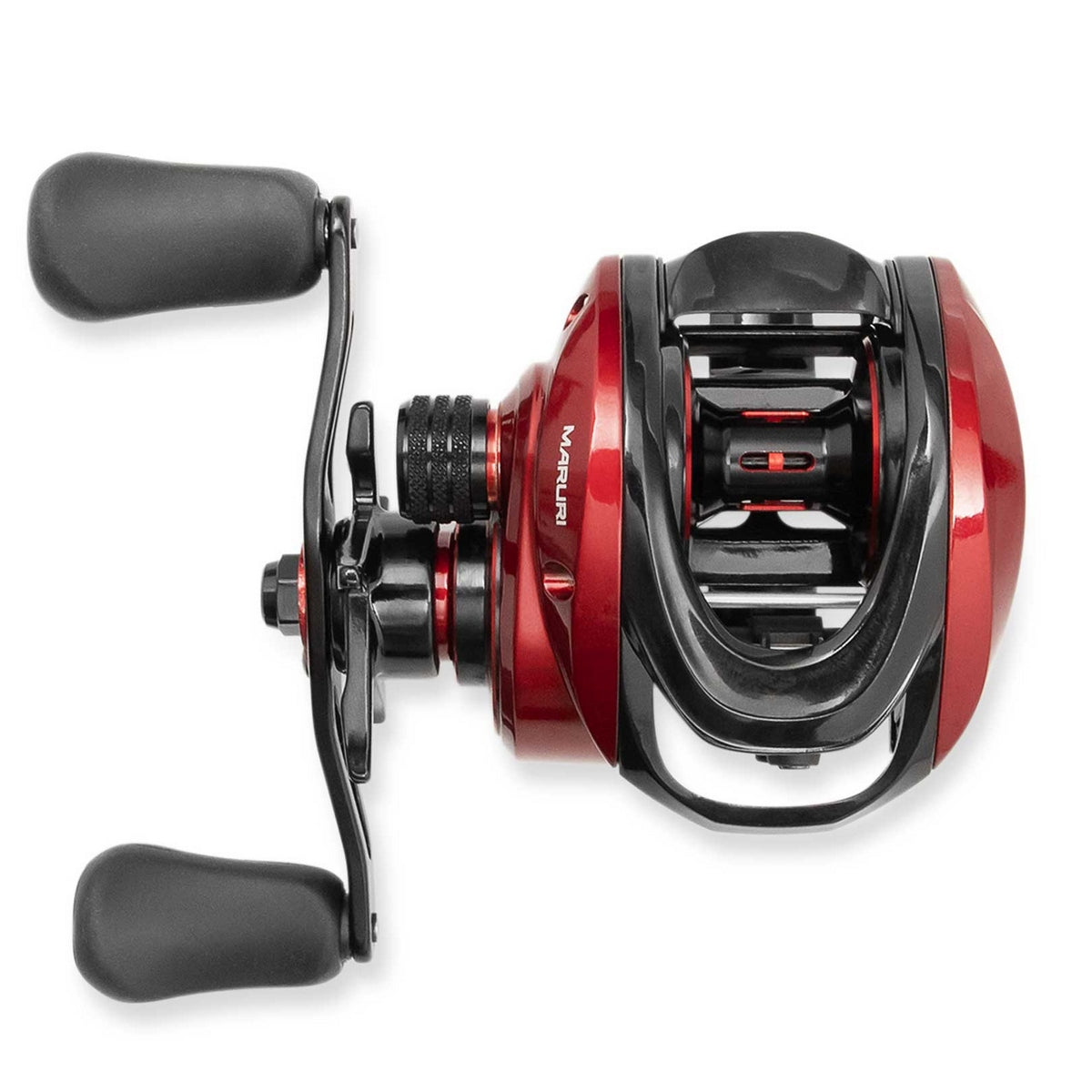 Carretilha Maruri Juice Vermelha 6 Rol. Recolhimento 7.3:1 - Manivela Esquerda - Imagem 5