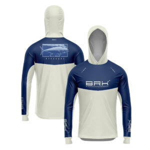 Camisa de Pesca Brk com Capuz Hybrid Off Shore com Proteção Solar UV50+