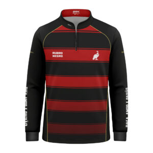 Camisa Infantil Brk Rubro Negro Vermelho e Preto com Proteção UV50