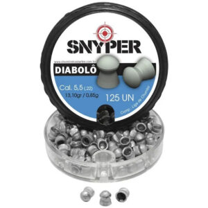Chumbinho Diabolo Snyper 5.5mm 125 unidades
