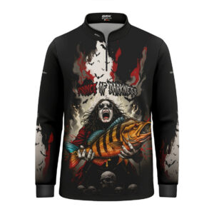 Camisa de Pesca Infantil Brk Ozzy Osbourne com Proteção UV50