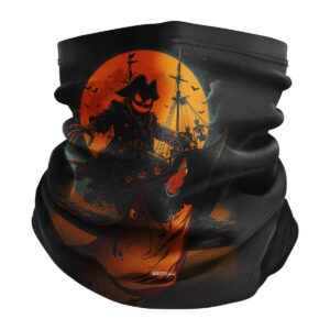 Bandana Balaclava Tubeneck Brk Halloween Barco Pirata com Proteção UV50