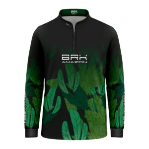 Camisa de Pesca Infantil Brk Amazon Floresta com Proteção UV50