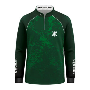 Camisa de Pesca Infantil Brk Alviverde Verdão Clean com Proteção UV50