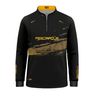 Camisa de Pesca Infantil Brk Pescaiaque com Proteção Solar UV50+