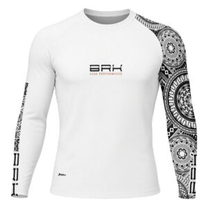 Camisa UV50 Segunda Pele Brk Maori Branca 2