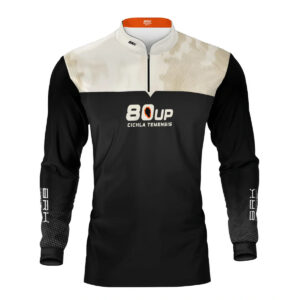 Camisa de Pesca Brk 80UP Branca com Proteção UV50