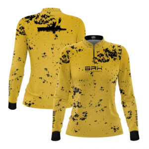 Camisa de Pesca Feminina Brk Kayak Fishing Hard Work com Proteção UV50