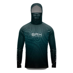 Camisa FusionX Maori Azul Profundo BRK com Proteção Solar UV50+
