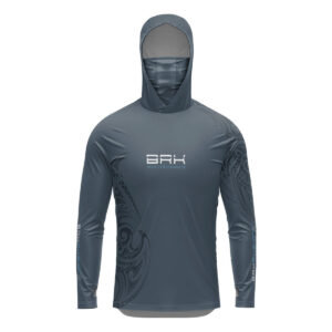 Camisa FusionX Maori Tribal Steel BRK com Proteção Solar UV50+