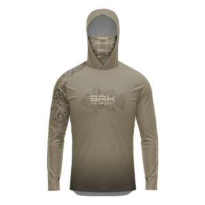 Camisa FusionX Maori Tucunaré Tribal BRK com Proteção Solar UV50+