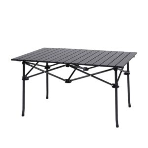 Mesa Dobrável Camping  Deyu 95x56x60cm Preta