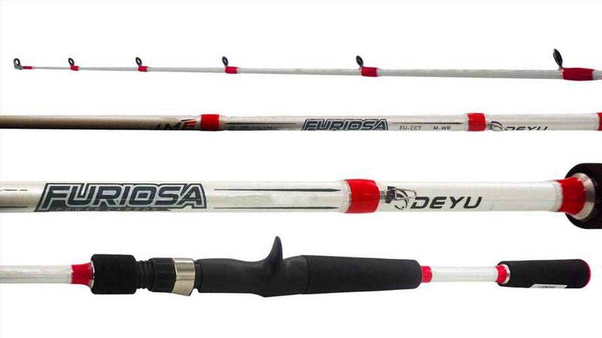 Vara de Pesca Furiosa CCT5801M 17lbs 1,76m - Carretilha (Inteiriça) - Imagem 2