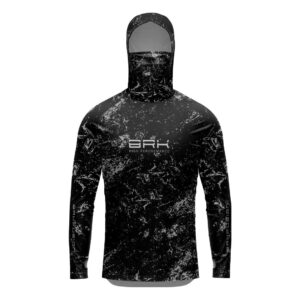 Camisa FusionX Brk Fishing Preto com Proteção UV50+