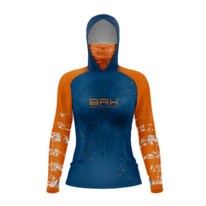 Camisa FusionX Feminina  Brk Fishing EUA com Proteção UV50+