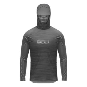 Camisa FusionX Brk Fishing Ruido Cinza com Proteção UV50+