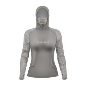 Camisa FusionX Feminina  Brk Fishing Bege com Proteção UV50+