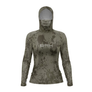 Camisa FusionX Feminina  Brk Fishing Bege com Proteção UV50+