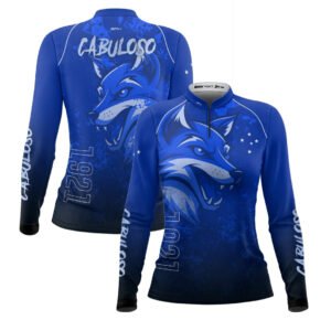 Camisa de Pesca Feminina Brk Cruzeiro Cabuloso com Proteção UV50+