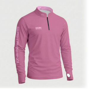 Camisa ArmorX Brk Fishing Rosa Lisa com Proteção Solar UV50+