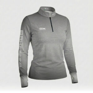 Camisa ArmorX Feminina Brk Fishing Cinza Camuflada com Proteção Solar UV50+