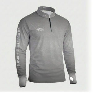 Camisa ArmorX Brk Fishing Cinza Camuflada com Proteção Solar UV50+
