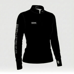 Camisa ArmorX Feminina Brk Fishing Preta com Proteção UV50+